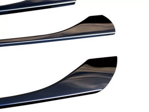 Хром накладки на решётку Mercedes Vito / V W447 (14-19) - чёрные 3