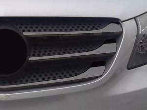 Хром накладки на решётку Mercedes Vito / V W447 (14-19) - чёрные 8