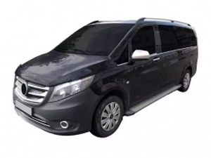 Хром нижние молдинги окон Mercedes Vito / V-Class W447 (14-) 8