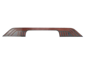 Хром накладка на поріг багажника Mercedes Vito/V W447 (14-) - чорна 3