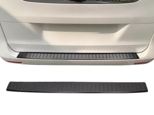 Хром накладка на задній бампер Mercedes Vito/V W447 - Omsa (чорна)
