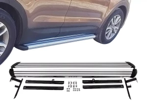 Пороги бічні Hyundai Santa Fe III / ix45 (13-17) - OEM стиль