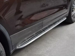 Пороги бічні Porsche Cayenne II (11-17) - оригінал стиль