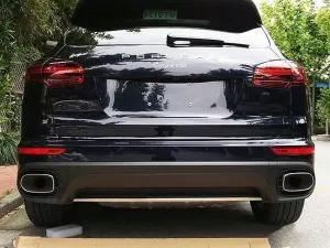 Накладки під бампера Porsche Cayenne II (15-17) рестайлінг 3