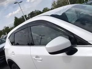 Дефлектори вікон Mazda CX-5 II (KF; 17-) - Hic (накладні) 5