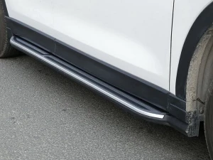 Пороги боковые Mazda CX-5 II (KF; 17-25) - оригинал стиль 4