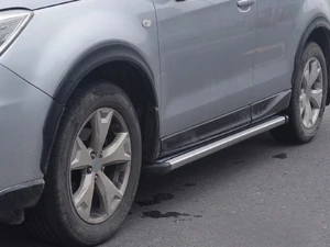 Пороги боковые Subaru Forester IV (SJ; 14-18) - оригинал стиль 3