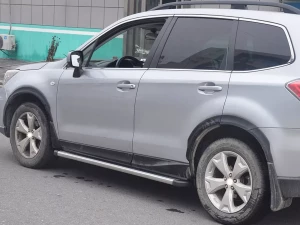 Пороги боковые Subaru Forester IV (SJ; 14-18) - оригинал стиль 4