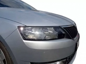 Реснички на фары Skoda Rapid III (5E; 12-19) 3