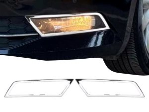 Хром на противотуманки Skoda Superb III (3V; 15-18)