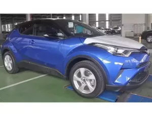 Дефлектори вікон Toyota C-HR I (AX10; 17-23) - Hic (накладні) 8