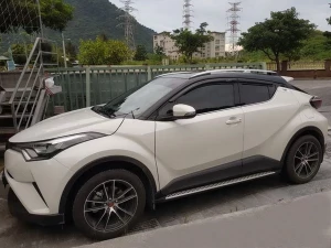 Пороги боковые Toyota C-HR I (AX10; 17-23) - BMW стиль 7