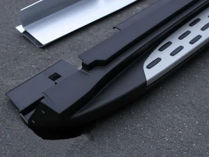 Пороги боковые Mercedes GLA X156 (13-20) - оригинал стиль 8