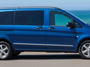 Хром молдинги дверные Mercedes Vito / V W447 SWB (L1/L2) 1 дверь 4