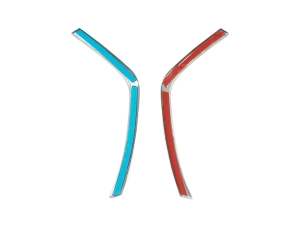 Хром на решётку радиатора Dacia Duster II (HM; 18-24) 2