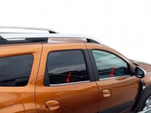 Хром нижние молдинги окон Dacia Duster II (HM; 18-24) 4