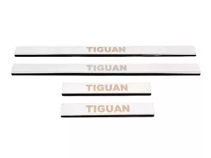 Накладки на пороги VW Tiguan II / Allspace (16-23) - Carmos 2