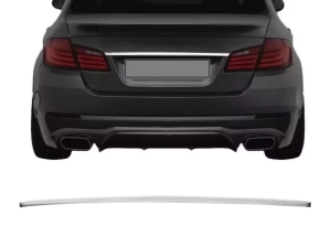 Хром накладка над номером BMW 5 F10 (10-17) Седан - Carmos Хром накладка над номером BMW 5 F10 (10-17) Седан - Carmos