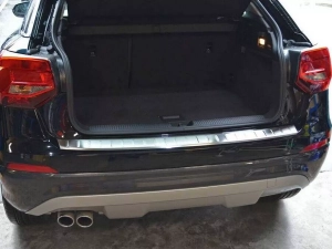 Накладка на задний бампер Audi Q2 (16-20) - Omsa 8