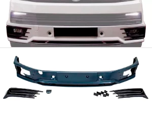Накладка переднього бампера VW T6 (15-19) - Sportline