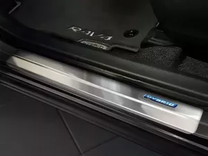 Накладки на пороги Lexus NX I (AZ10; 15-21) - Avisa (сталеві) 2