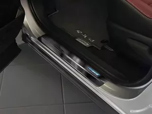 Накладки на пороги Lexus NX I (AZ10; 15-21) - Avisa (чорні) 2