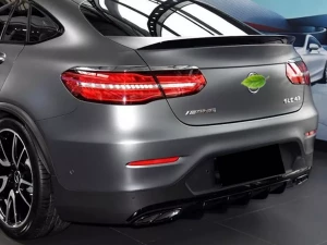 Спойлер Mercedes GLC Coupe C253 (16-23) - AMG стиль (чорний) 8