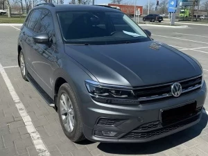 Пороги боковые VW Tiguan II (16-23) SWB - оригинал стиль 4