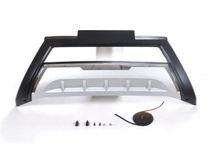 Накладка на передний бампер Nissan Navara/NP300 (15-) - ABS 2