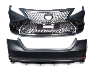 Бампер передний + задний Toyota Camry V70 (18-23) - Lexus LS стиль