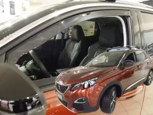 Дефлекторы окон Peugeot 3008 II (P84; 17-23) - Heko (вставные) 4