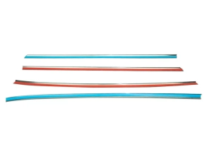 Хром нижні молдинги вікон Peugeot 208 (12-19) Htb 2