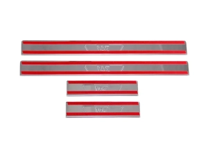 Накладки на пороги Peugeot 301 (12-) - Omsa 3