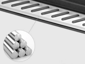 Пороги боковые BMW X2 F39 (18-23) - оригинал стиль 2