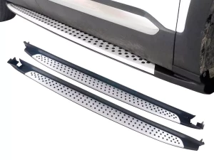 Пороги бічні Hyundai Santa Fe IV (TM; 19-23) - BMW стиль