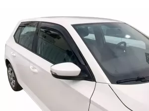 Дефлектори вікон Skoda Fabia III (NJ; 14-21) Htb - Hic (накладні) 5