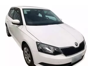 Дефлектори вікон Skoda Fabia III (NJ; 14-21) Htb - Hic (накладні) 8