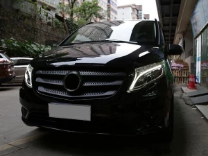Фары Mercedes Vito III W447 (14-) - LED V-Class стиль 4