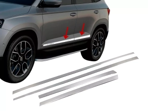 Хром молдинги дверные Skoda Karoq (NU7; 17-)