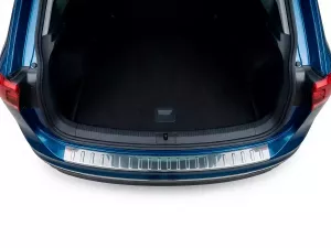 Накладка на задний бампер VW Tiguan II / Allspace (16-23) - Carmos 5