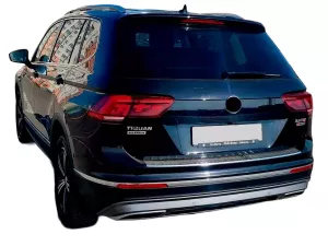 Накладка на задний бампер VW Tiguan II / Allspace (16-23) - Carmos 8
