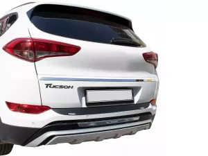 Накладка на задний бампер Hyundai Tucson III (TL; 16-18) - ABS 8