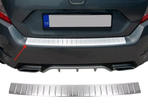 Накладка на задній бампер Honda Civic X (16-21) Sedan - Omsa 1