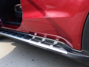 Пороги боковые Honda HR-V II (15-21) - алюминиевые 2