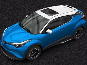 Пороги бічні Toyota C-HR I (AX10; 17-23) - з підсвічуванням 6