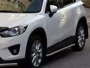 Подножки боковые Mazda CX-3 (15-) - Premium серия 3