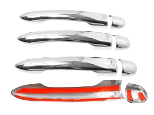 Хром накладки на ручки Renault Captur I (J87; 13-19) 3