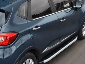 Хром накладки на ручки Renault Captur I (J87; 13-19) 4