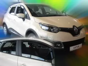 Дефлектори вікон Renault Captur I (J87; 13-19) - Heko (вставні) 3