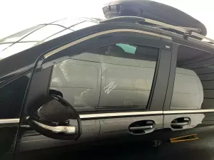 Дефлекторы окон Mercedes Vito / V W447 (14+) - Niken (with chrome molding) 4